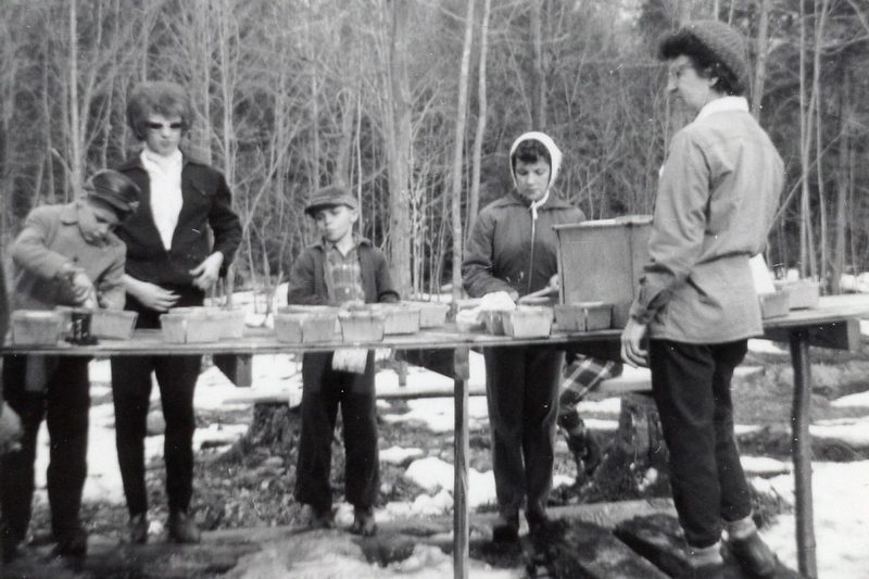 Cabane familiale des années 1960